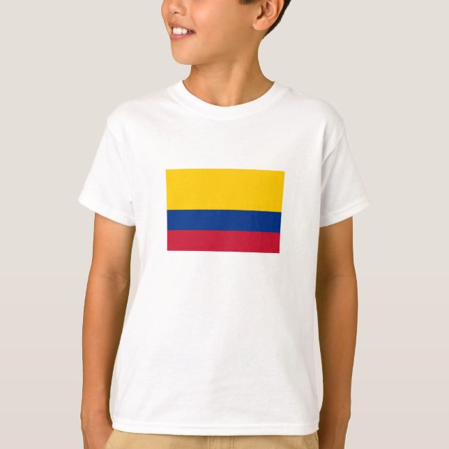 Camiseta Bandera de Colombia (Anverso)