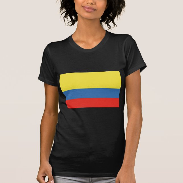 Camiseta Bandera de Colombia (Anverso)