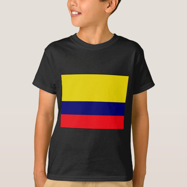 Camiseta Bandera de Colombia (Anverso)