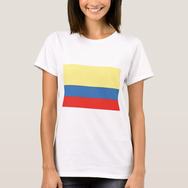 Camiseta Bandera de Colombia (Anverso)