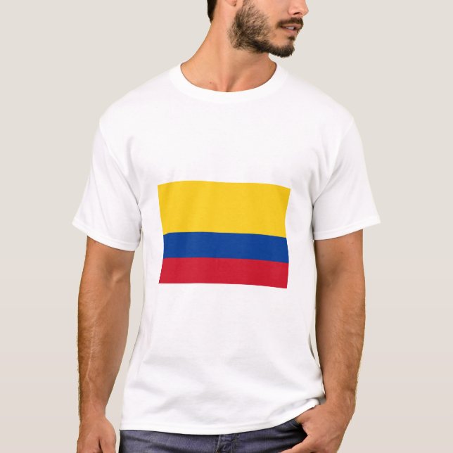Camiseta Bandera de Colombia (Anverso)