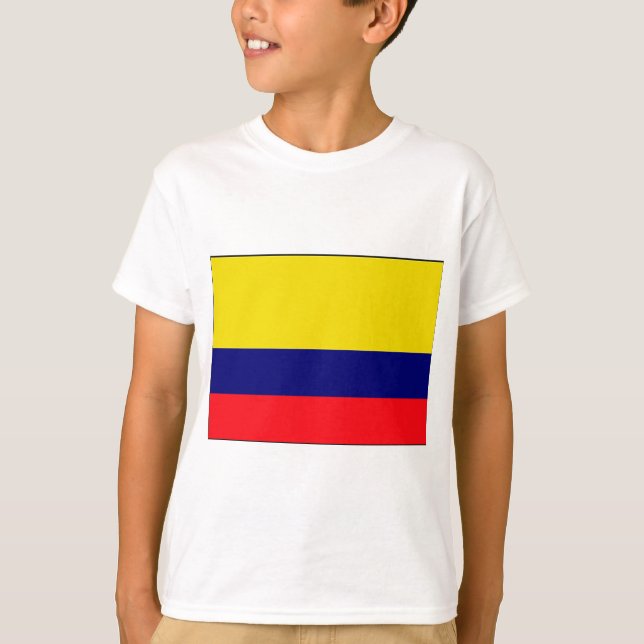 Camiseta Bandera de Colombia (Anverso)