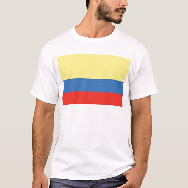 Camiseta Bandera de Colombia (Anverso)