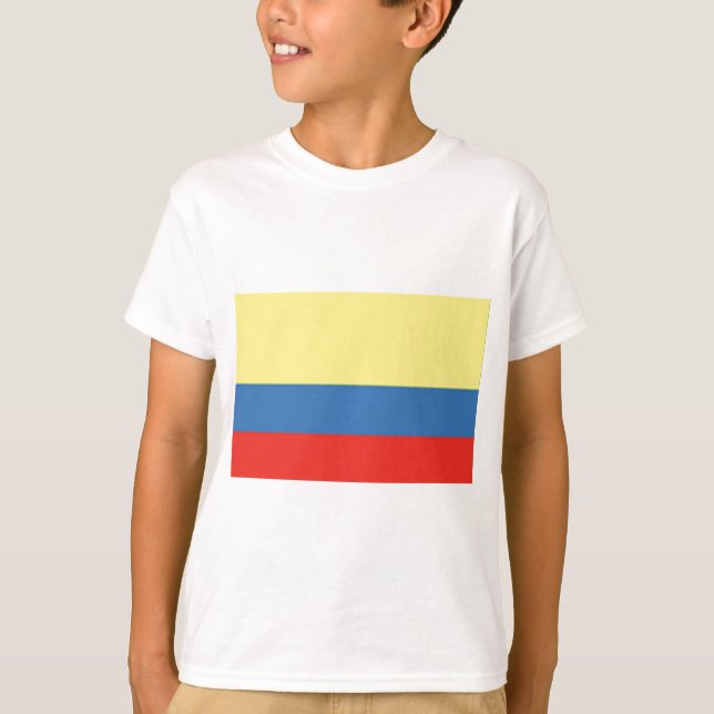 Camiseta Bandera de Colombia (Anverso)