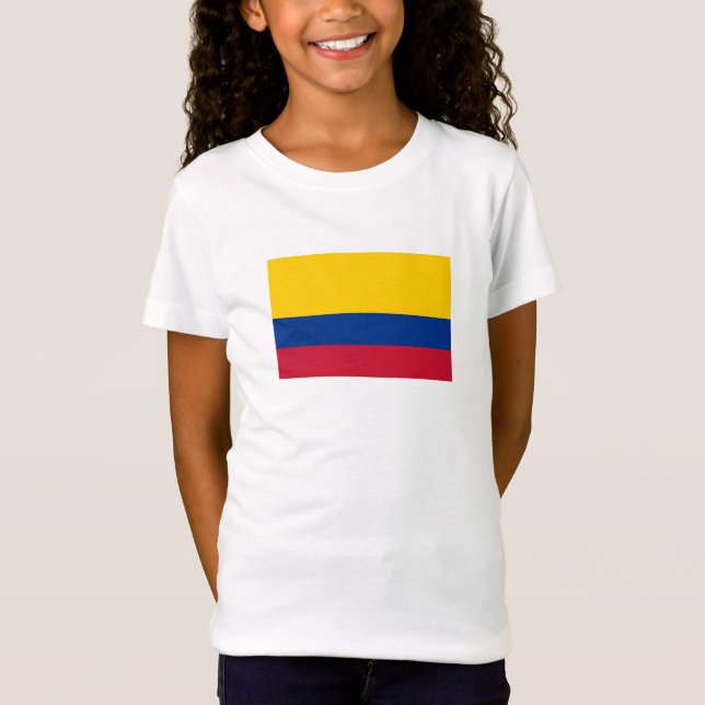 Camiseta Bandera de Colombia (Anverso)