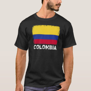 Camiseta Bandera de Colombia apoya a mujeres colombianas