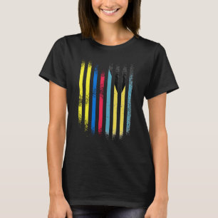 Camiseta Bandera de Colombia Bahamas crece bandera de país
