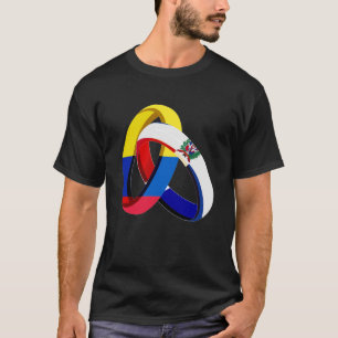 Camiseta Bandera de Colombia Boda de matrimonio dominicana 