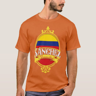 Camiseta Bandera de Colombia de la Familia Sánchez