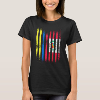 Camiseta Bandera de Colombia Perú Grove Banderas de país