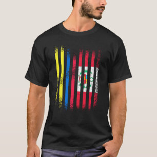 Camiseta Bandera de Colombia Perú Grove Banderas de país