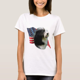 Camiseta Bandera de color con barba