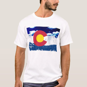 Camiseta Bandera de Colorado