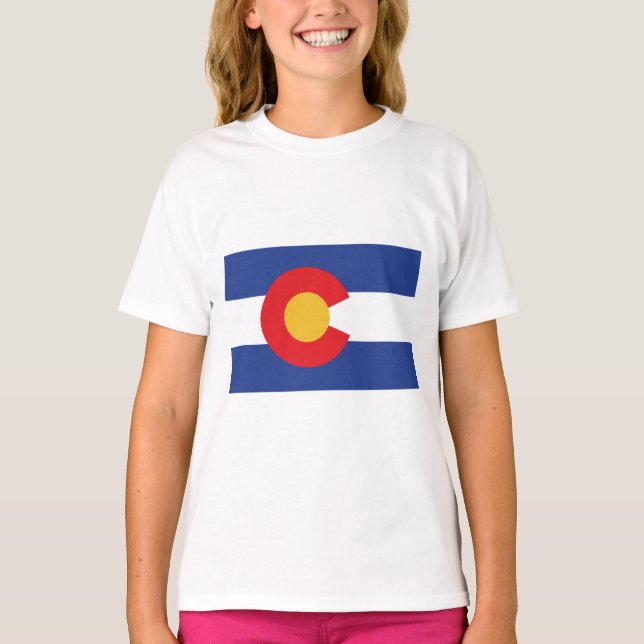 Camiseta Bandera de Colorado (Anverso)