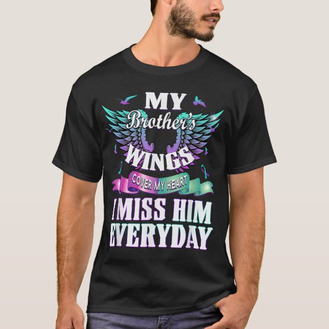 Camiseta Bandera de Concienciación sobre el Suicidio de la  (Anverso)