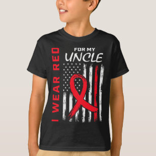 Camiseta Bandera de concienciación sobre enfermedades cardí