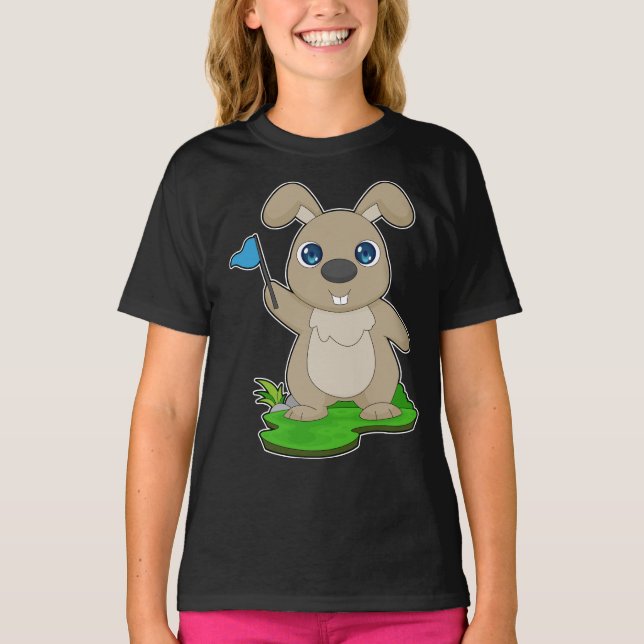 Camiseta Bandera de conejo (Anverso)