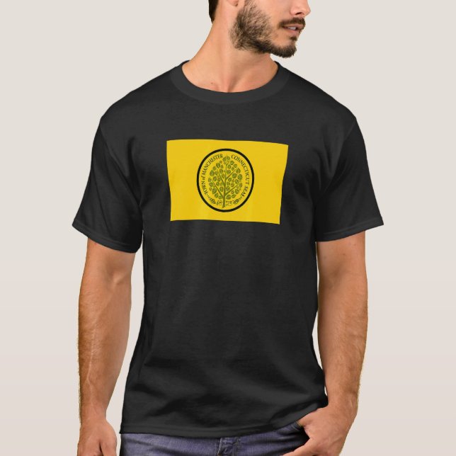 Camiseta Bandera de conexión de Manchester (Anverso)