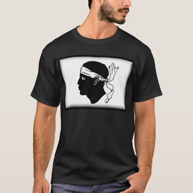 Camiseta Bandera de Córcega (Anverso)