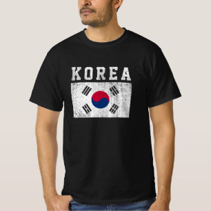 Camiseta Bandera de Corea