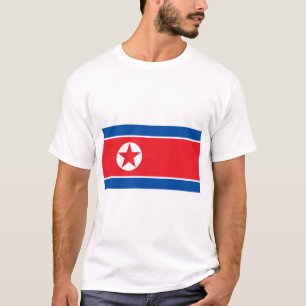 Camiseta Bandera de Corea del Norte