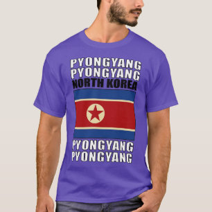 Camiseta Bandera de Corea del Norte