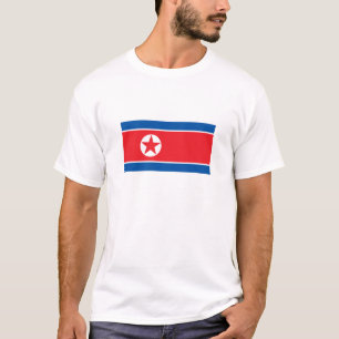 Camiseta Bandera de Corea del Norte