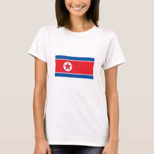 Camiseta Bandera de Corea del Norte
