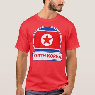 Camiseta Bandera de Corea del Norte
