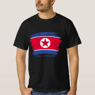 Camiseta Bandera de Corea del Norte