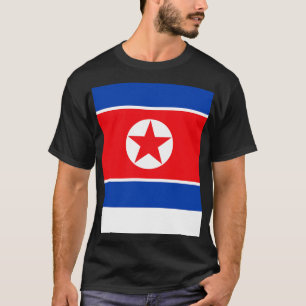 Camiseta Bandera de Corea del Norte