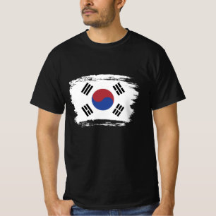 Camiseta Bandera de Corea del Sur