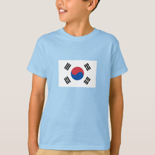Camiseta Bandera de Corea del Sur