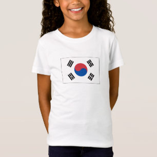 Camiseta Bandera de Corea del Sur