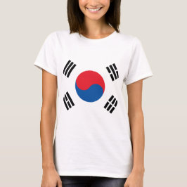 Camiseta Bandera de Corea del Sur