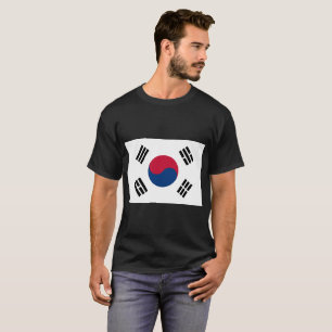 Camiseta Bandera de Corea del Sur
