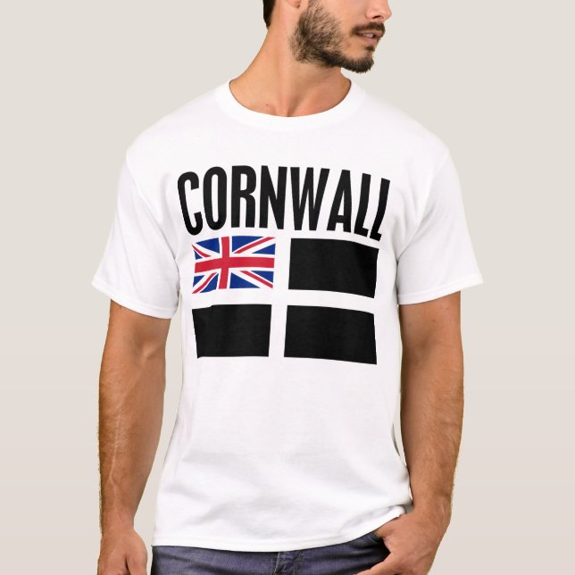 Camiseta Bandera de Cornualles (Anverso)