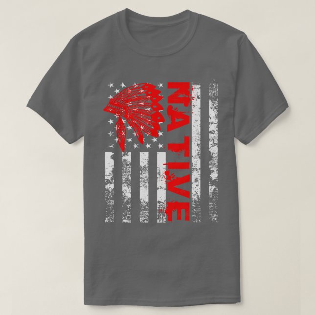 Camiseta Bandera de cosecha del Día de los Estados Unidos d (Diseño del anverso)