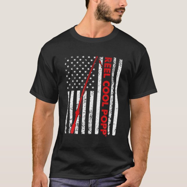 Camiseta Bandera de cosecha masculina padre de Guay Reel no (Anverso)