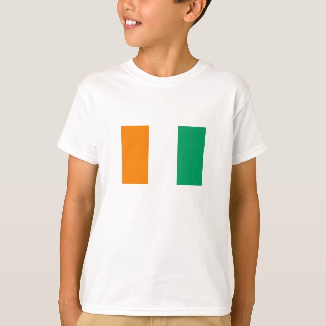 Camiseta Bandera de Costa de Marfil (Anverso)