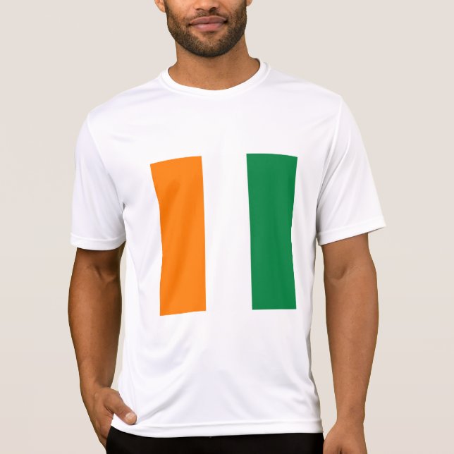 Camiseta Bandera de Costa de Marfil (Anverso)