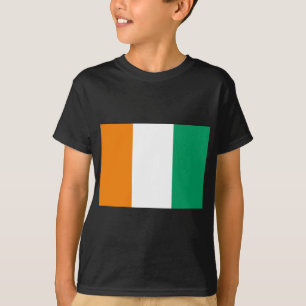 Camiseta Bandera de Costa de Marfil - Drapeau de la Costa d