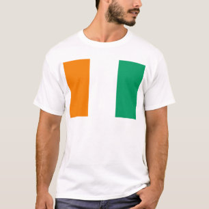 Camiseta Bandera de Costa de Marfil - Drapeau de la Costa d