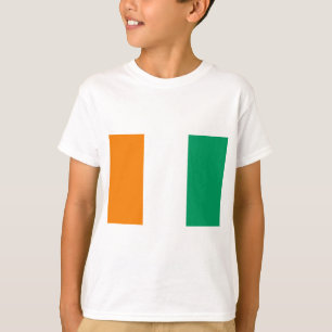 Camiseta Bandera de Costa de Marfil - Drapeau de la Costa d