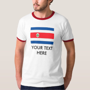 Camiseta Bandera de Costa Rica