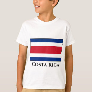 Camiseta Bandera de Costa Rica