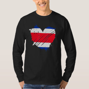Camiseta Bandera De Costa Rica Me Encanta Que Está En Mi Ad
