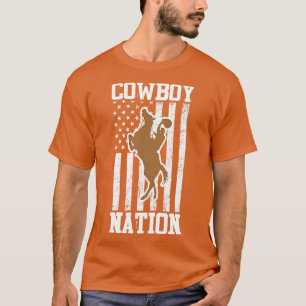 Camiseta Bandera de Cowboy Nation USA