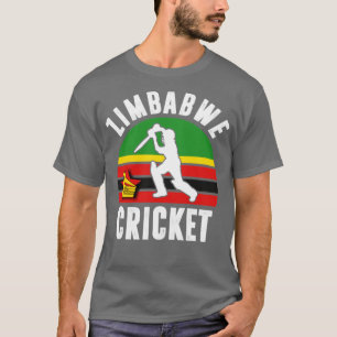 Camiseta Bandera de críquet de Zimbabue