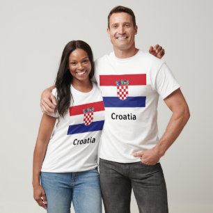 Camiseta Bandera de Croacia